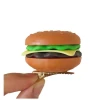 Simulación hamburguesas pinzas de pelo divertido divertido comida capricho niños clase de estudiante cute comida juego regalo duckbill clip Item Picture